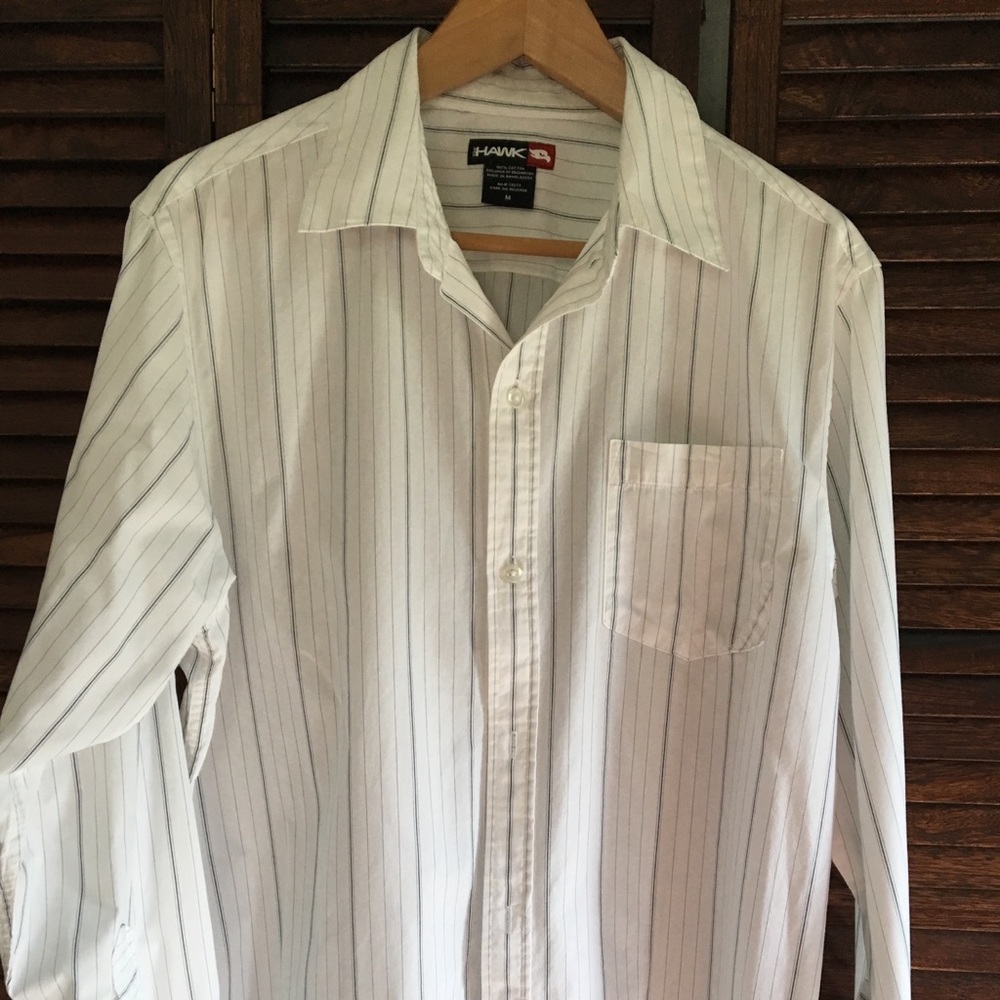 Tony Hawk men’s button down shirt.